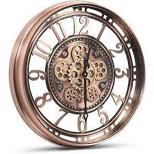 24 Inch Large Moving Gear Wall Clock