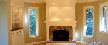 Finishing Carpenter Fireplace Mantel