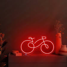 Bicycle Neon Sign Neon Bike Sign Led