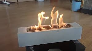 Fire Fountain And Bio Ethanol Concrete