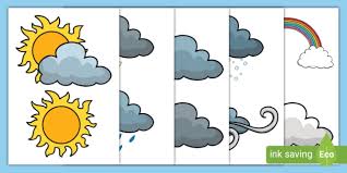 Weather Symbols Cut Outs Ks1 Weather