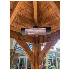 Ip55 1 5kw Patio Heater In Black