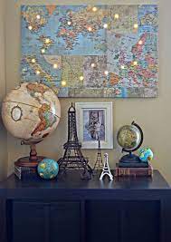 Incorporate Maps Into Home Decor