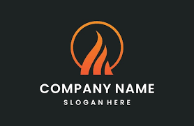 Modern Fire Logo Or Icon Design