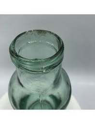 Old Bottle Small Green Glass Farmhouse