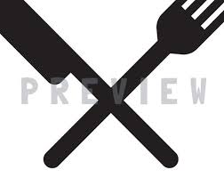 Cutlery Fork Knife Svg Fork And Knife