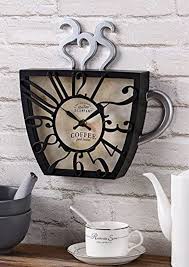 Firstime Co Coffee Mug Wall Clock