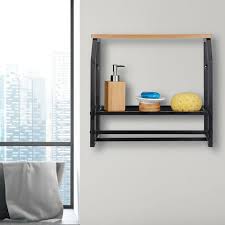 Relaxdays Floating Wall Shelf With