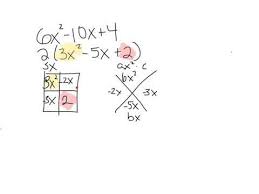 Factoring Quadratic Equations Using