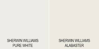 Sherwin Williams Pure White Color