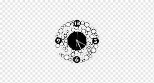 Clock Wall Decal Partition Wall Sticker
