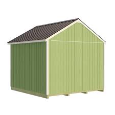 North Dakota 12 Ft X 12 Ft Wood Storage Shed Kit With Floor Including 4 X 4 Runners