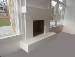 Concrete Fireplace Surround Gallery