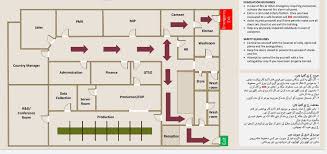 Evacuation Plan 2d And 3d Floor Plan