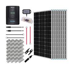 Renogy 800w 12v 24v Monocrystalline Solar Premium Kit W Rover 60a Charger Controller