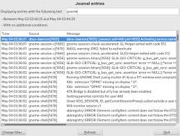 journalctl query the systemd journal