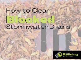 How To Clear A Blocked Stormwater Drain