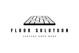 Concrete Paving Floor Logo Design