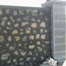Cement Rubber Stone Work Compound Wall