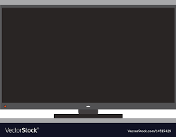Modern Flat Screen Tv Icon Image