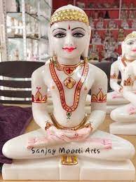 Marble Inch Mahaveer Swami Statue At Rs