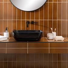 Orange Tiles For Bathrooms Topps Tiles