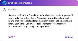 Anyone Noticed The Glassdoor Salary Is