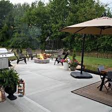 36 Remarkable Concrete Patio Ideas On A