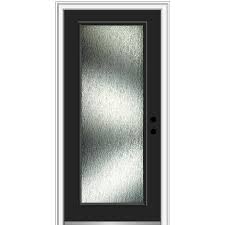 Black Prehung Front Door