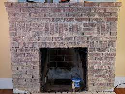 Taking Paint Off A Brick Fireplace Pt