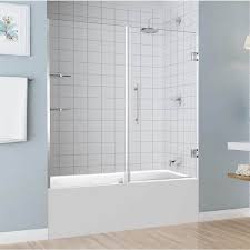 Frameless Hinged Tub Door