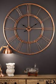 Copper Bertha 101cm Wall Clock