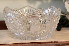 Crystal Bowls Vintage Crystal Bowl