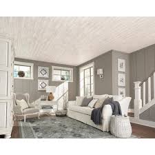 Armstrong Ceilings Woodhaven 5 In X 7 Ft Coastal White Tongue And Groove Ceiling Plank 29 Sq Ft Case 1275