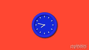 Hours Counting Down 3d Wall Clock Icon