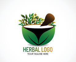 Contemporary Herbal Logo Or Icon
