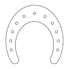 Horseshoe Icon Vector Ilration Design