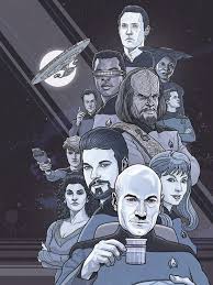 Canvas Print Star Trek Next