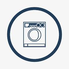 Laundry Machine Front Stock Photos