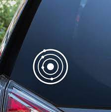 Icon Sticker For Car Window Bumper