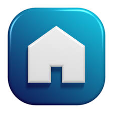 Blue House 3d Icon Png Images Vectors