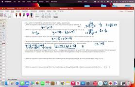 An Equation In Slope Intercept Form