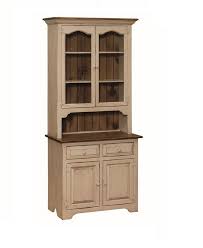 2 Door Hutch With Glass Doors