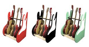 Multi Guitar Stands To Organize