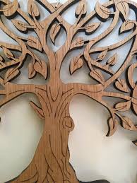 Tree Wall Decor Tree Carving Wood Crafts
