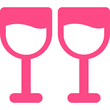 Wine Glass Generic Color Fill Icon