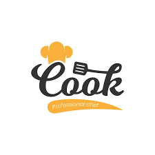 Kitchen Chef Cook Logo Design Vector