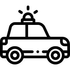 Police Car Free Transport Icons