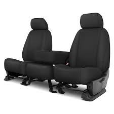 1st Row Dark Gray Custom Seat Covers