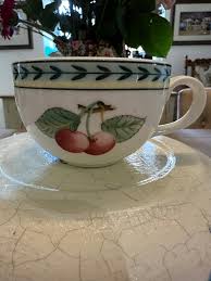 Villeroy And Boch Breakfast Cups Cherry
